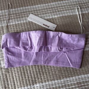 Stylish Lilac Tube Top